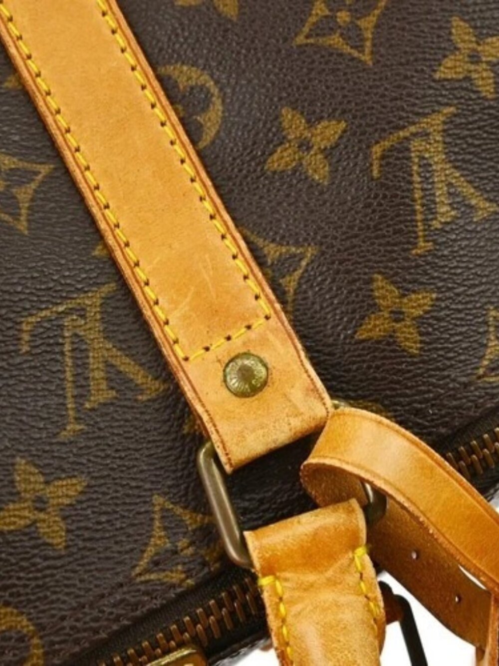 BUYIT03 LOUIS VUITTON KEEPALL 50 TRAVEL HANDBAG MONOGRAM M41426 MB0960 YQ07762 - Picture 12 of 16